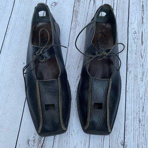 Black Cydwoq Chrome flats - size 39.5